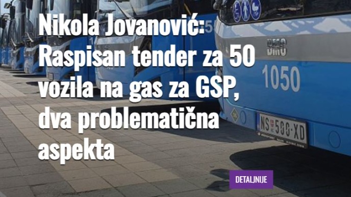 Ne kupovati autobuse na gas